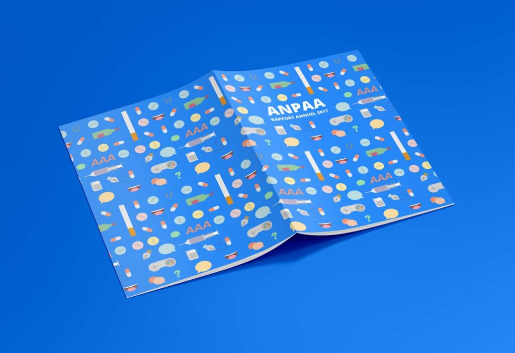 Rapport annuel ANPAA 2018 — 4ème de couverture — Agence Yvonne
