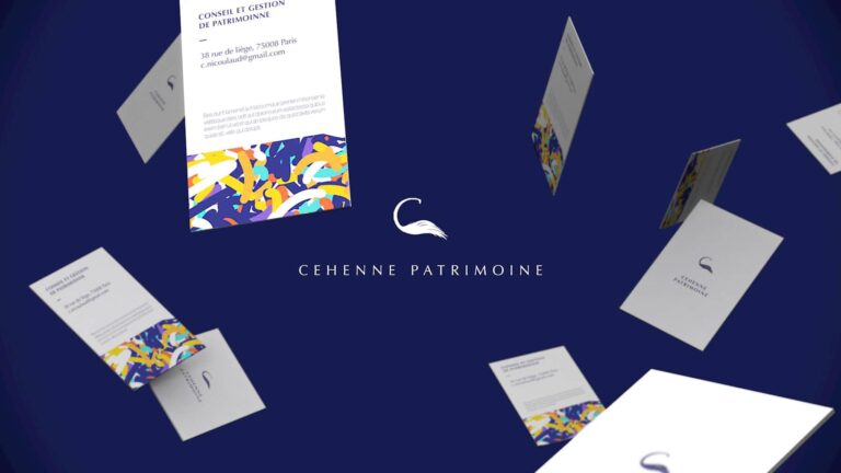Identité visuelle Cehenne — CV graphique — Agence Yvonne