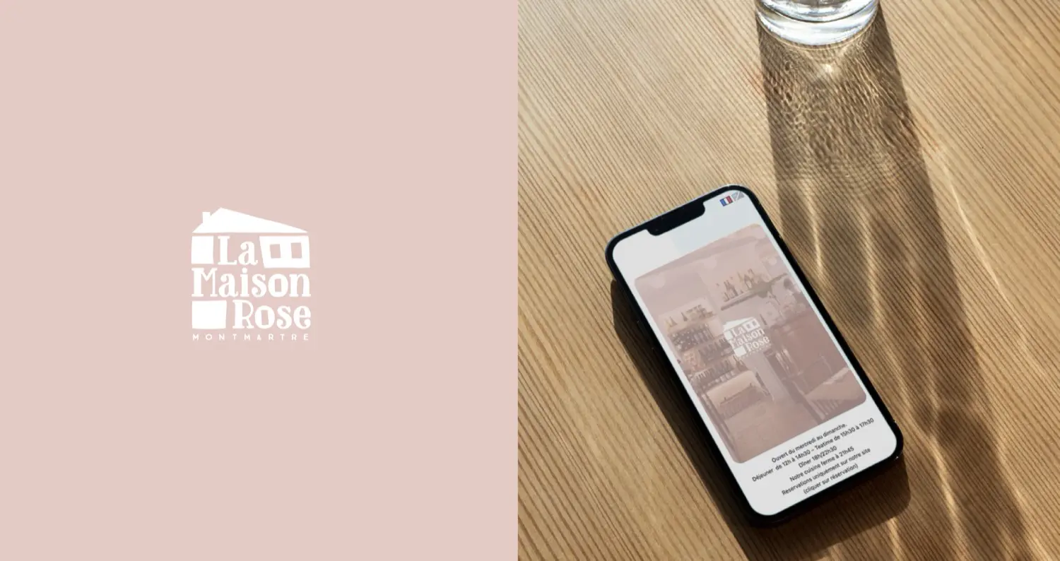Création site web Maison Rose v1 — vue 4 — Agence Yvonne