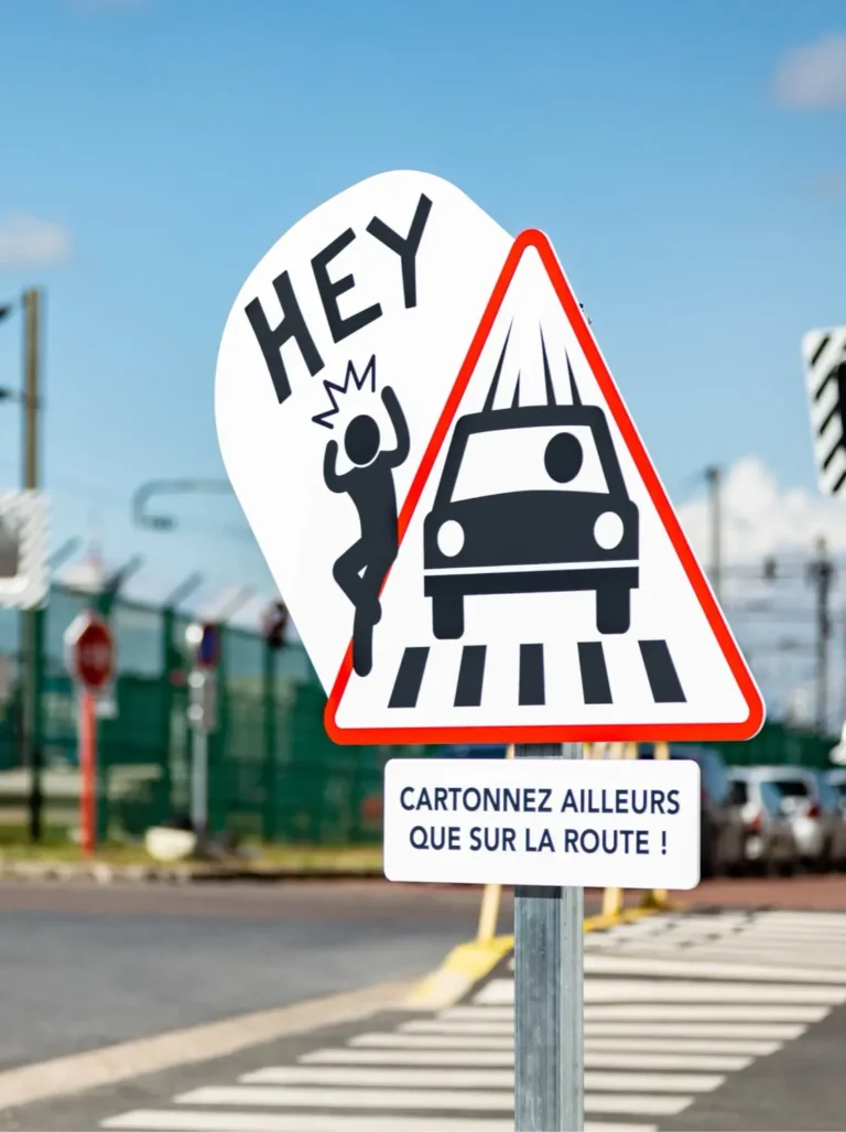 Campagne prévention risque routier SNCF ITIF — supports de communication SSTE — Agence Yvonne