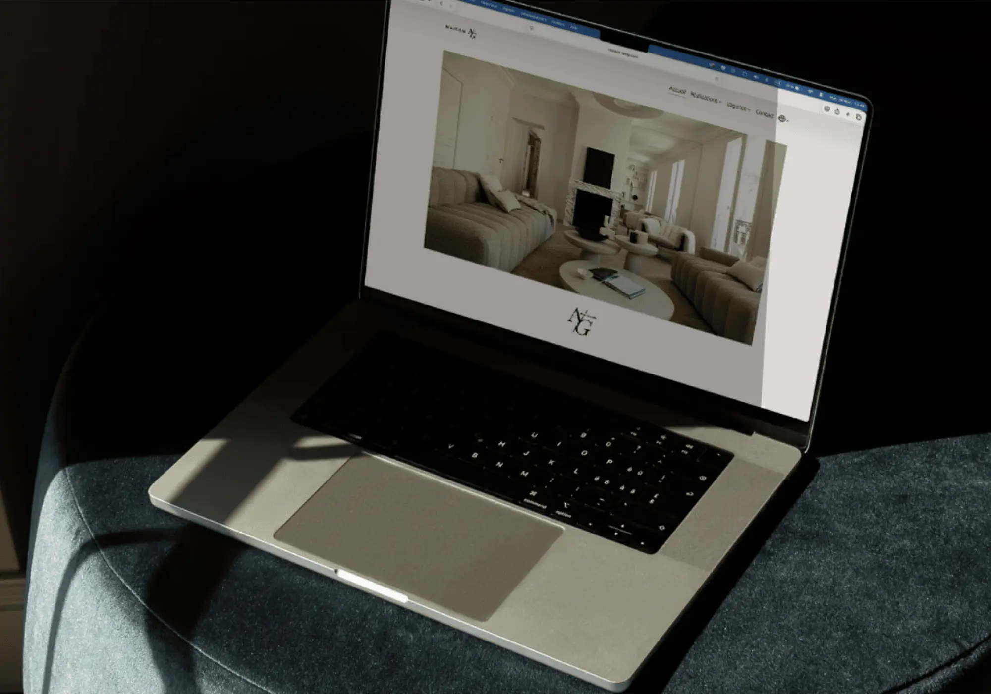 Refonte site web Maison A et G — évolution du design, vue 5 — Agence Yvonne