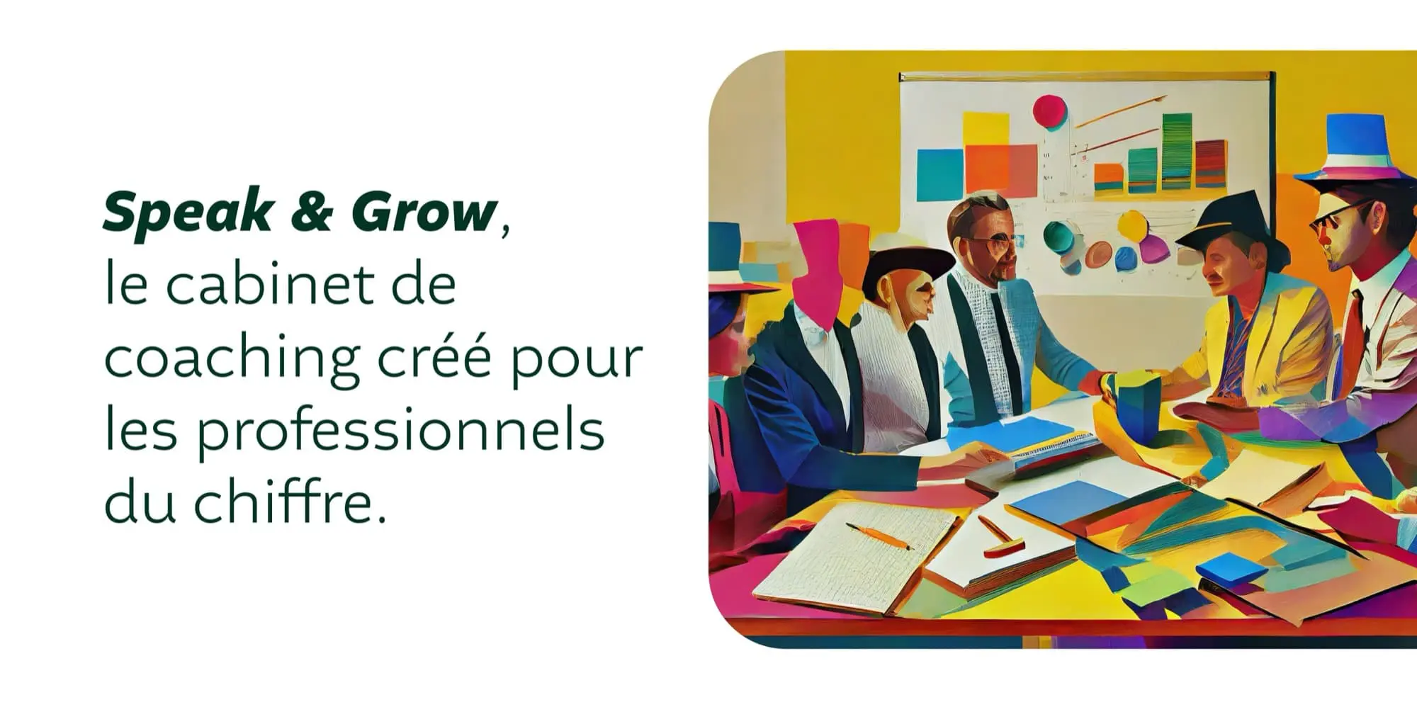 Création site web Speak & Grow — design interface utilisateur — Agence Yvonne