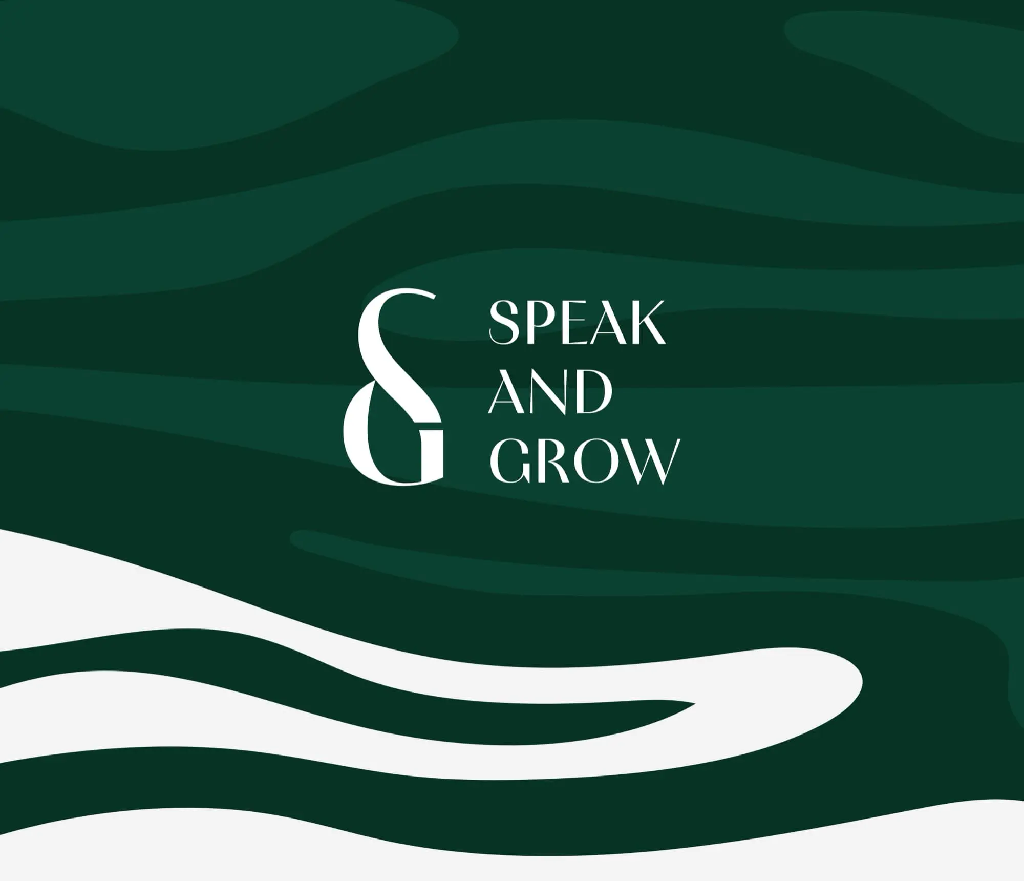 Création site web Speak & Grow — vue tablette responsive — Agence Yvonne